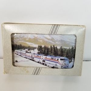 Vintage Liberty Train Through Snow Mountains Playing Cards - 1990's Unopened‎